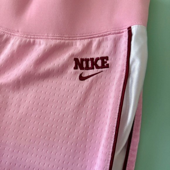 Nike Women’s Pink Track Pants XS Y2K Retro Athletic Joggers 9” Rise 29” Inseam - Picture 6 of 11